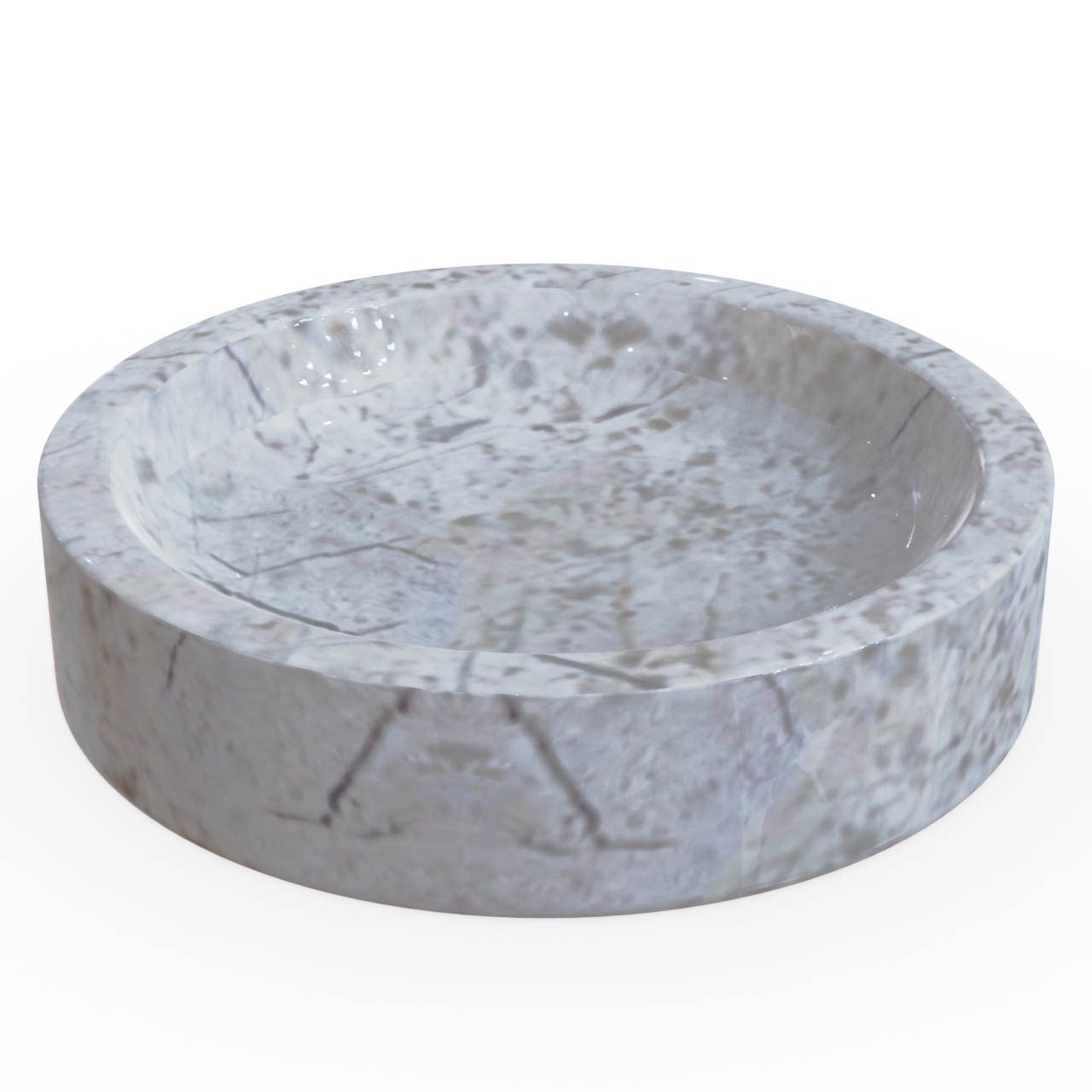 Miamivit La Perla Vitrifiye Sabunluk Banyo Sabunluk-8cm Temizlik Sağlık