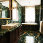 Miamivit Catherine Lavabo Rosette Acanthus Doğal Mermer Leylak 40x60x15 - Image 16