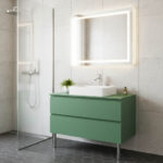 Miamivit Catherine Lavabo Minimalist Doğal Mermer Traverten 40x60x15 - Image 15