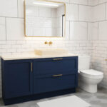 Miamivit Catherine Lavabo Minimalist Doğal Mermer Traverten 40x60x15 - Image 13