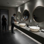 Miamivit Cleopatra Lavabo Seashell Ronund Doğal Mermer Milas Pearl 40x20h - Image 27