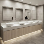 Miamivit Cleopatra Lavabo Seashell Ronund Doğal Mermer Milas Pearl 40x20h - Image 24