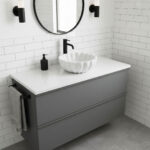 Miamivit Cleopatra Lavabo Seashell Ronund Doğal Mermer Milas Pearl 40x20h - Image 17