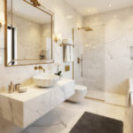 Miamivit Cleopatra Lavabo Seashell Ronund Doğal Mermer Milas Pearl 40x20h - Image 4