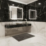 Miamivit Cleopatra Lavabo Seashell Grid Doğal Mermer Milas Pearl 40x20h - Image 22