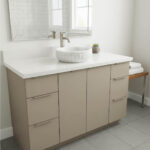 Miamivit Cleopatra Lavabo Seashell Grid Doğal Mermer Milas Pearl 40x20h - Image 20