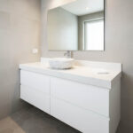 Miamivit Cleopatra Lavabo Seashell Grid Doğal Mermer Milas Pearl 40x20h - Image 15