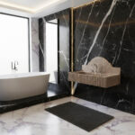 Miamivit Palace Lavabo Augustus Doğal Mermer Emperador 60x40x15 - Image 12