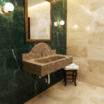 Miamivit Palace Lavabo Augustus Doğal Mermer Emperador 60x40x15 - Image 7