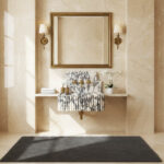 Miamivit Palace Lavabo Hadrian Doğal Mermer Calacatta Viola 60x40x20 - Image 19