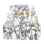 Miamivit Palace Lavabo Hadrian Doğal Mermer Calacatta Viola 60x40x20 - Image 9