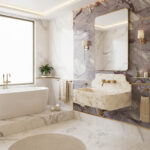 Miamivit Palace Lavabo Aurelian Calacatta Viola 60x40x25 - Image 6