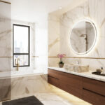 Miamivit Palace Lavabo Severus Doğal Mermer Calacatta Sugar 60x40x20 - Image 9